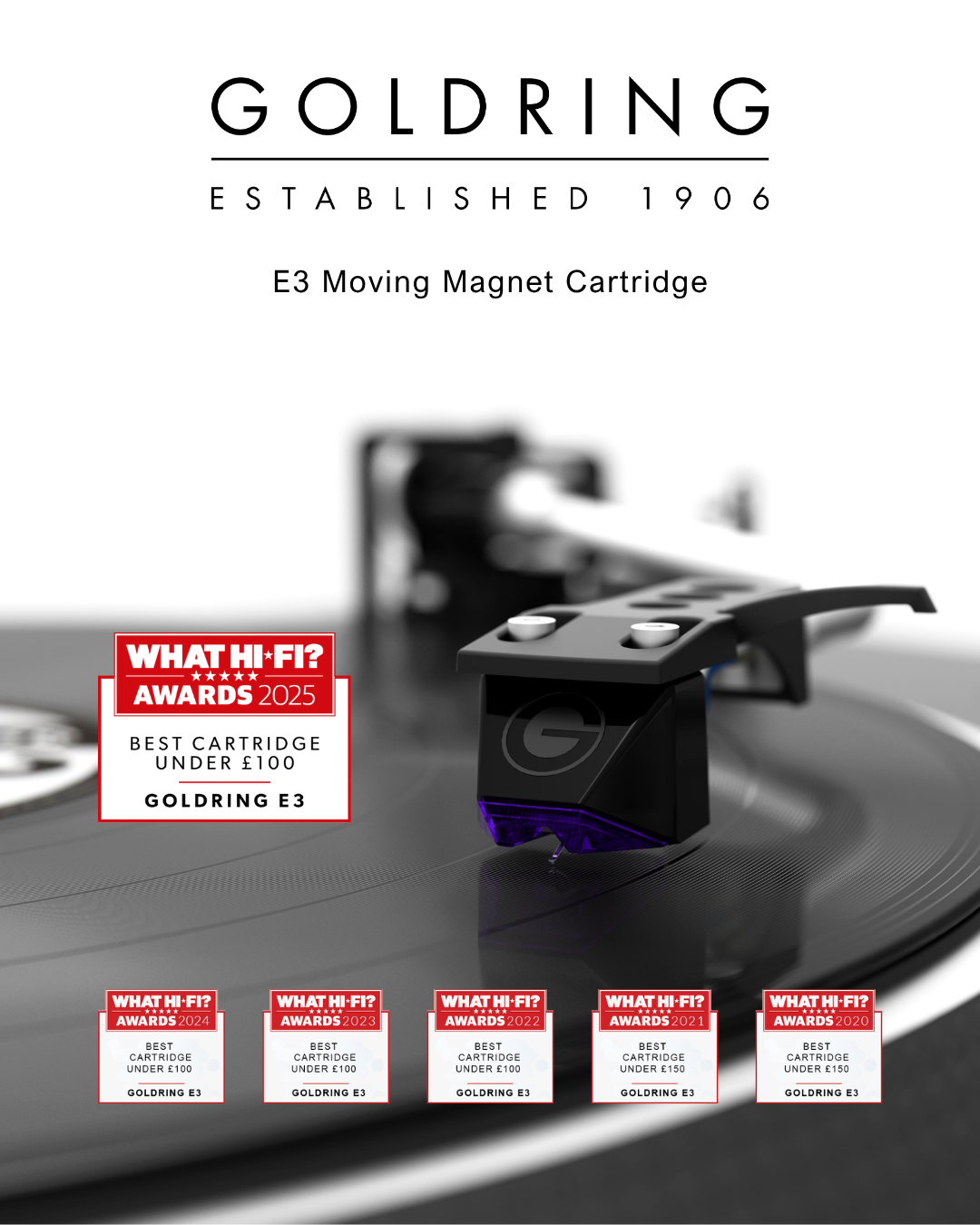 Goldring E3 Award Winner