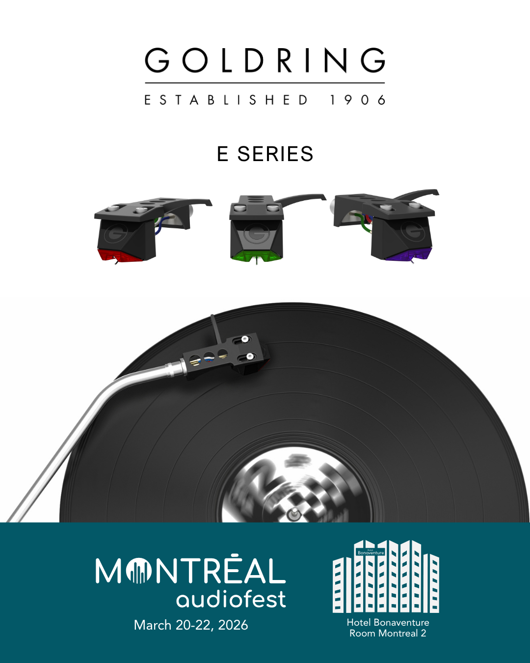 Goldring E Series Audiofest