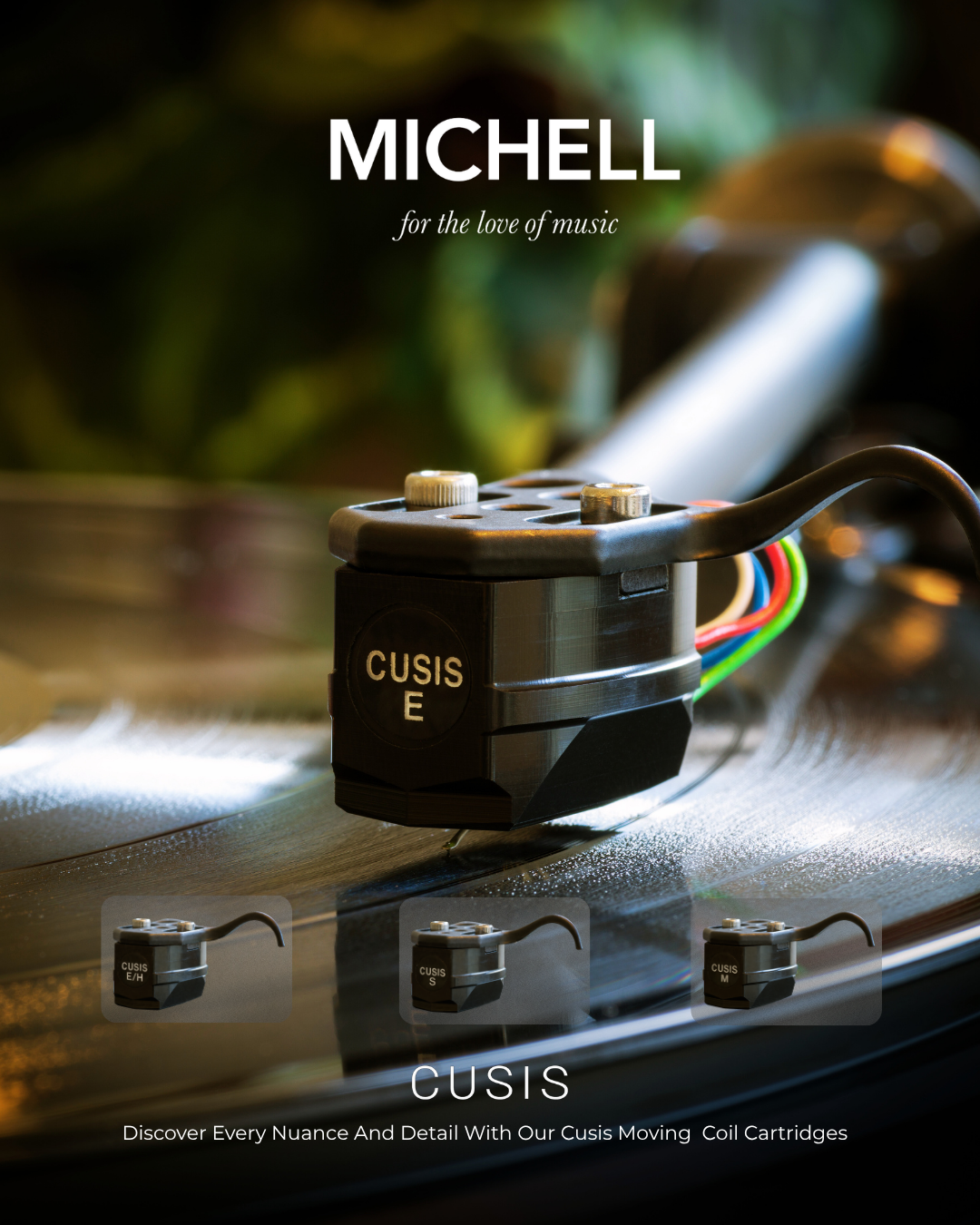 Michell Cusis Moving Coil Cartridges