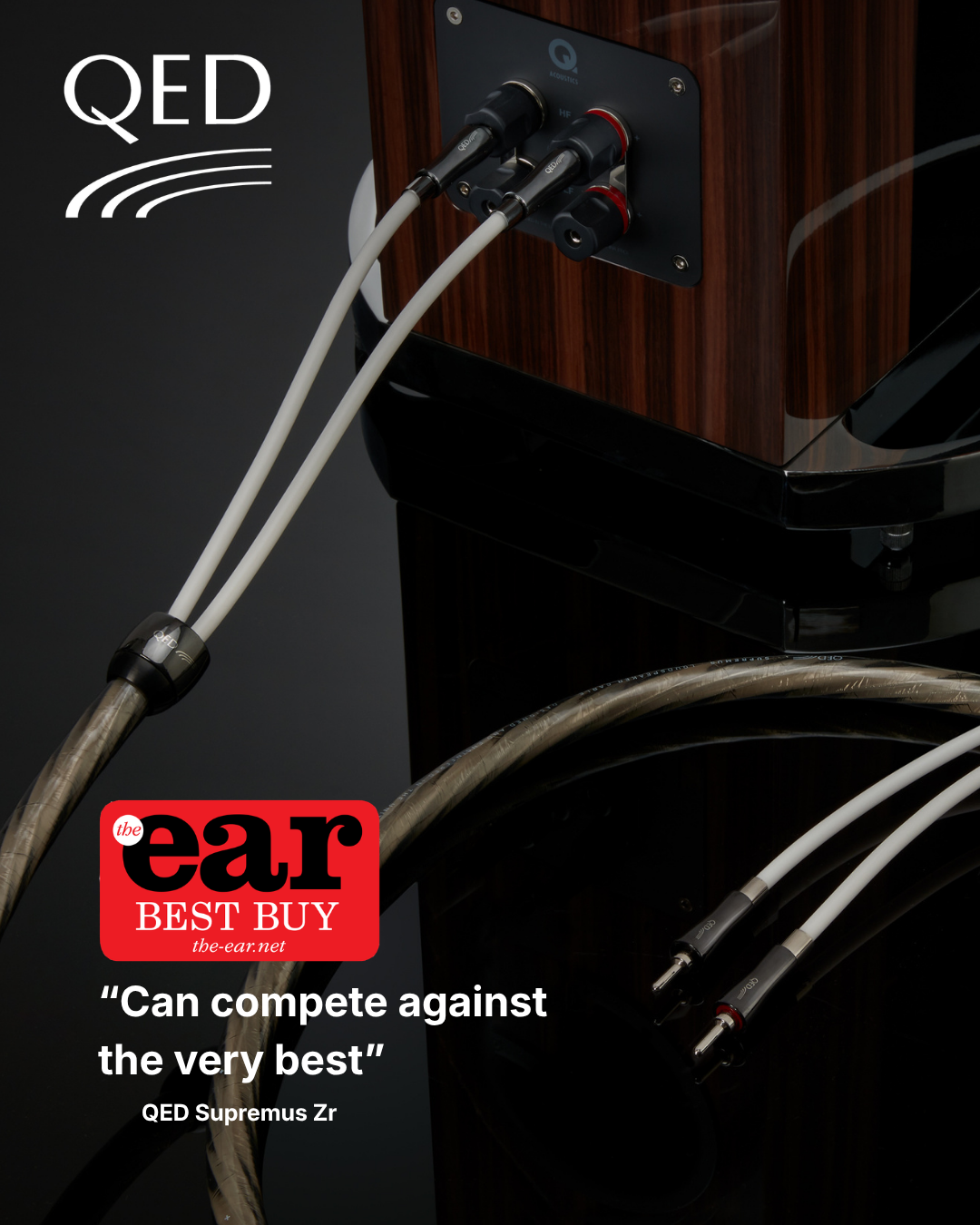 QED Supremus Zr Speaker Cable